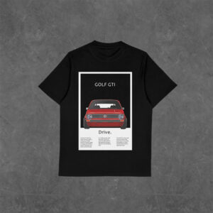 تیشرت گولف پشت طرحدار ( oversize)