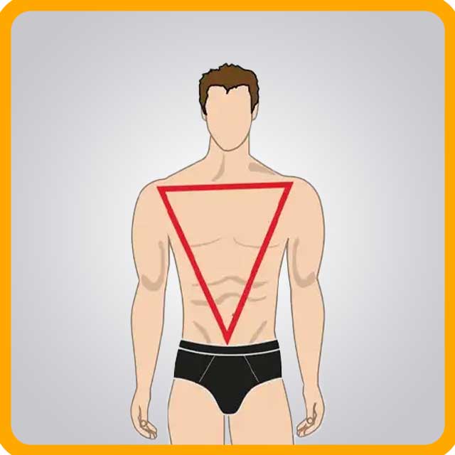 تیشرت برای فرم بدن مثلثی معکوس
