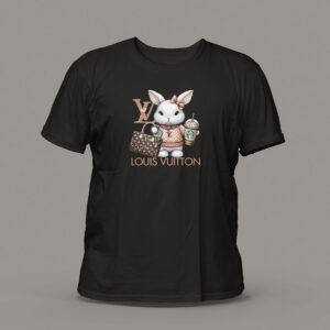 تیشرت زنانه طرح Louis Vuitton کد r729-b-fe