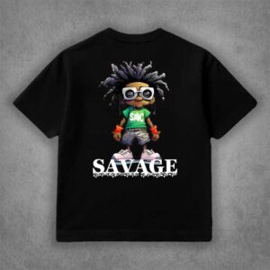 تیشرت کارتونی وحشی