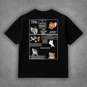 تیشرت کارتونی تام و جری