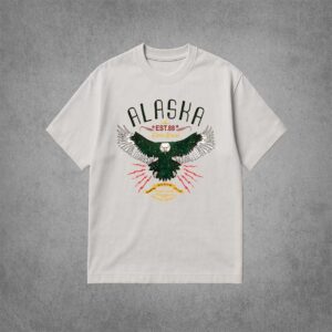 تیشرت بیسیک طرح عقاب