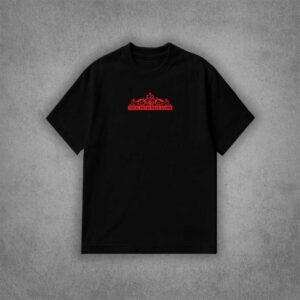 تیشرت بیسک نوشته انگلیسی never walk alon