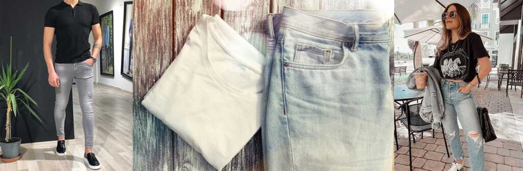 ست کردن تیشرت با شلوار 01